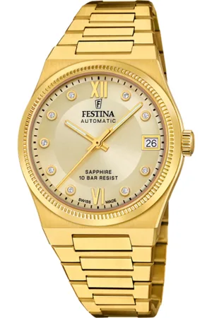 Festina Reloj De Mujer Swiss Made Rivé F20033/2 Champagne