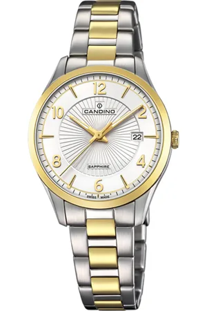 Candino Reloj Suizo Para Mujer, Colección Couple Color Dorado C4632/1