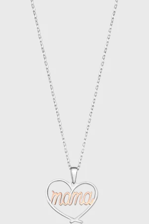 Lotus Collar Mamá Lp3406-1/1 Plata, Mujer