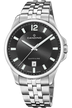 Candino Reloj Suizo Para Hombre, Colección Gents Classic Timeless Color Negro C4764/4