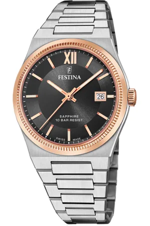 Festina Reloj De Hombre Swiss Made Rivé F20036/3 Negro