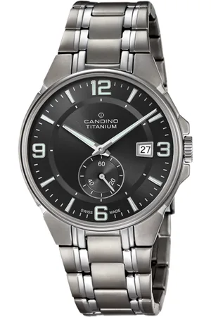 Candino Reloj Suizo Para Hombre, Colección Titanium Color Negro C4604/c