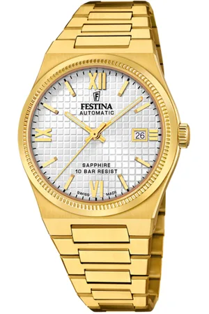 Festina Reloj De Hombre Swiss Made Rivé F20032/1 Blanco