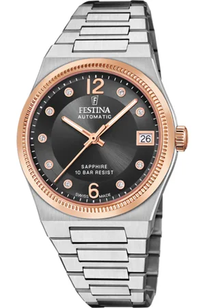 Festina Reloj De Mujer Swiss Made Rivé F20031/3 Negro