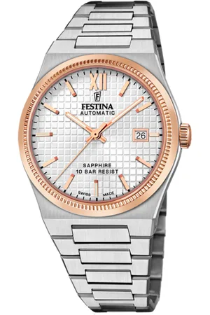 Festina Reloj De Hombre Swiss Made Rivé F20030/1 Blanco