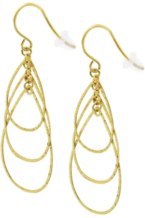 TIME ROAD Pendientes Hin00117 Oro, Mujer