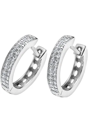 TIME ROAD Pendientes Ws01361 Plata, Mujer