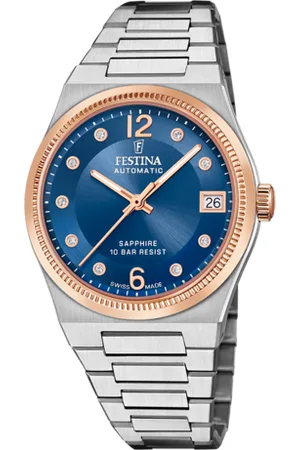 Festina Reloj De Mujer Swiss Made Rivé F20031/2 Azul