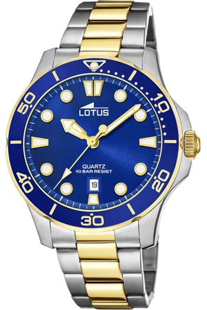 Lotus Reloj De Hombre Excellent Con Esfera Azul 18760/1