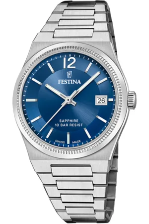 Festina Reloj De Mujer Swiss Made Rivé F20035/4 Azul