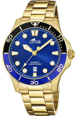 Lotus Reloj De Hombre Excellent Con Esfera Azul 18761/4