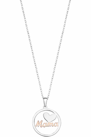Lotus Collar Mamá Lp3404-1/1 Plata, Mujer