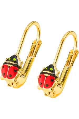 TIME ROAD Pendientes Au00011/15 Oro, Infantil