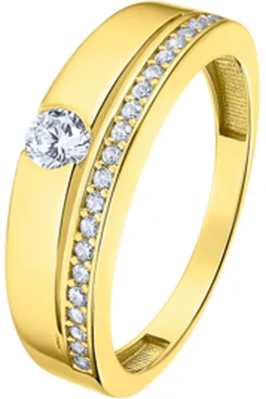 TIME ROAD Anillo Af00057/16 Oro 9k De 375 Ml, Mujer