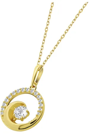 TIME ROAD Collar Hin00219/45 Oro, Mujer