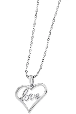 TIME ROAD Collar Corazón Ws01887/45 Plata, Mujer