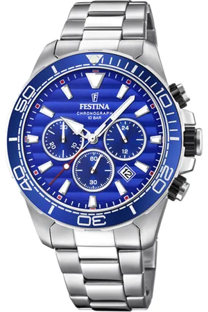 Festina Reloj De Hombre Prestige F20361/2 Con Esfera Azul