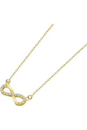 TIME ROAD Collar Infinito Hin00256/45 Oro, Mujer