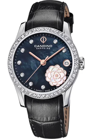 Candino Reloj Suizo Para Mujer, Colección Lady Elegance Color Negro C4721/4