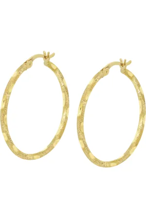 TIME ROAD Pendientes Au00004/25 Oro, Mujer