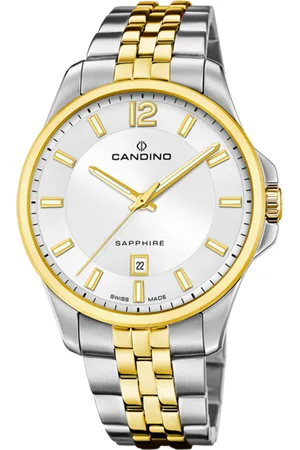 Candino Reloj Suizo Para Hombre, Colección Gents Classic Timeless Color Blanco C4765/1