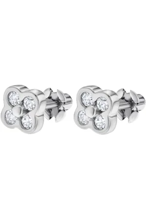 TIME ROAD Pendientes Flor Ws01974 Plata, Mujer