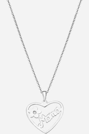 Lotus Collar Corazón Mamá Mother