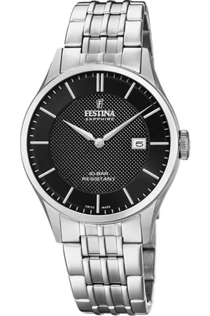 Festina Reloj De Hombre Swiss Made F20005/4 Con Esfera Negra