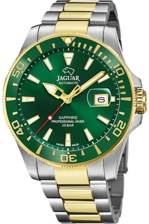 Jaguar Reloj Suizo Pro Diver Automático Para Hombre Verde J887/2