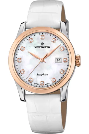 Candino Reloj Suizo Para Mujer, Colección Lady Elegance Color Beige C4737/1
