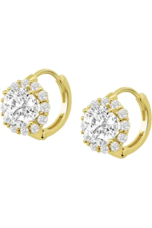 TIME ROAD Pendientes Hin00149 Oro, Mujer