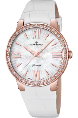 Candino Reloj Suizo Para Mujer, Colección Lady Casual Color Blanco C4598/1
