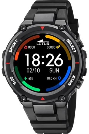 Lotus Smartwatch 50024/4 Correa De Caucho, Bluetooth, Hombre