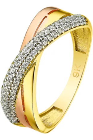 TIME ROAD Anillo Ar00139/18 Oro, Mujer