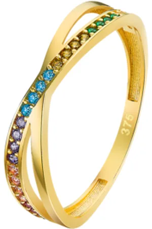 TIME ROAD Anillo Af00094/16 Oro, Mujer