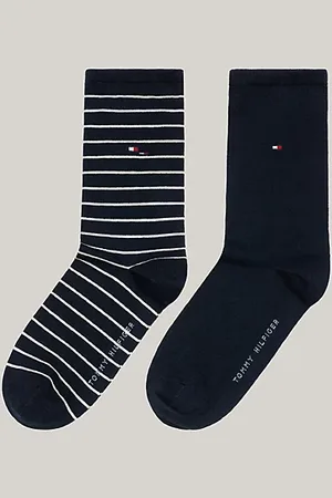 Tommy Hilfiger Pack de 2 pares de calcetines de rayas