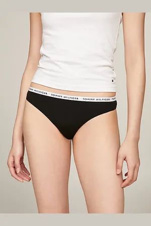 Tommy Hilfiger Pack de 3 tangas con logo en la cintura