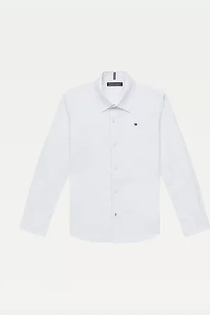 Tommy Hilfiger Camisa en popelín de algodón elástico