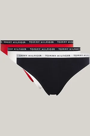 Tommy Hilfiger Pack de 3 braguitas con logo