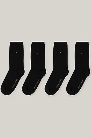 Tommy Hilfiger Pack de 4 pares de calcetines elásticos