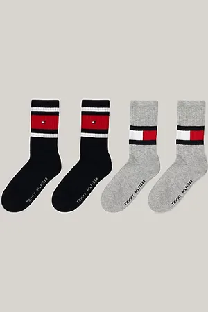 Tommy Hilfiger Pack de 4 calcetines con logo