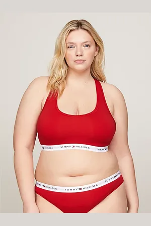 Tommy Hilfiger Bralette Tommy Icons Curve con espalda deportiva y sin relleno