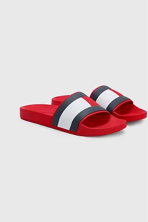 Tommy Hilfiger Chanclas con logo en la pala