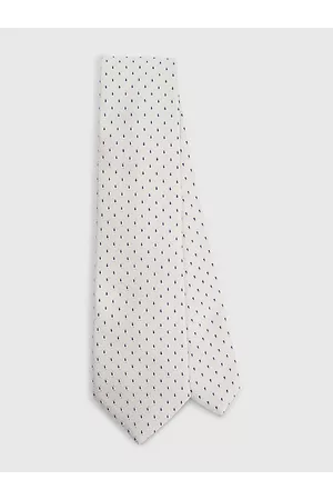 Tommy Hilfiger Hombre Corbatas y corbatín - Corbata de seda con diseño de lunares