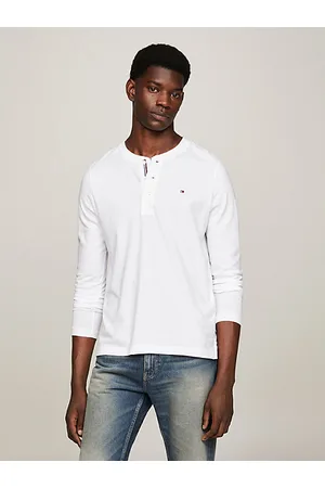 Camisa cuello online henley