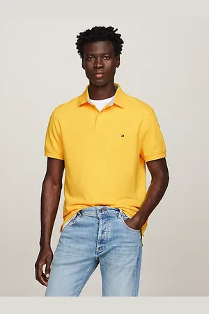 Marca de Polos para Hombre en color amarillo FASHIOLA.es