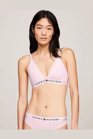 Tommy Hilfiger Sujetador triangular sin forro y con logo