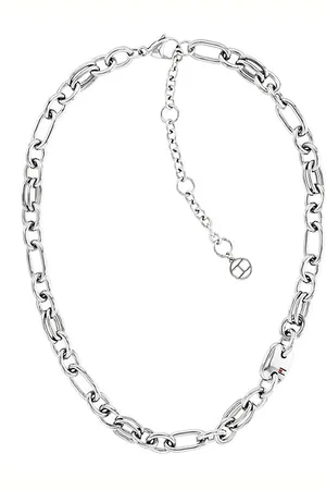 Tommy Hilfiger Collar de eslabones a contraste