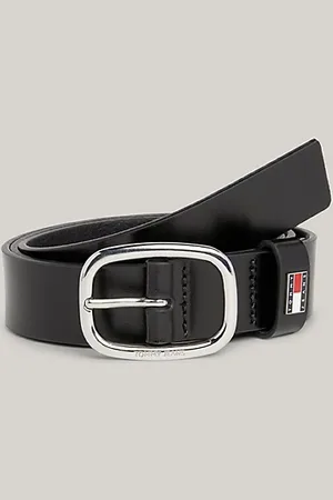 Tommy Hilfiger Cinturón de piel con hebilla ovalada