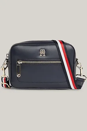 Tommy Hilfiger Bolso bandolera Iconic con cinta distintiva